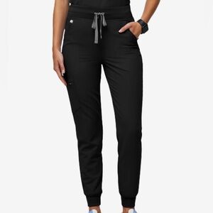 FIGS High Waisted Zamora Jogger Scrub Pants size Medium PETITE NWT